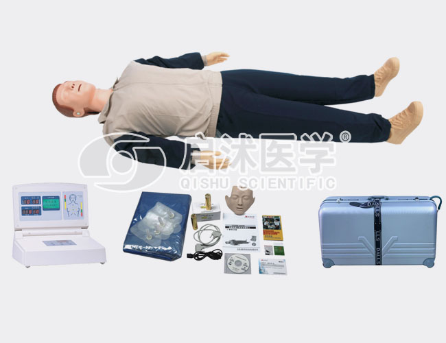 高级中屏幕液晶自动电脑心肺复苏模拟人